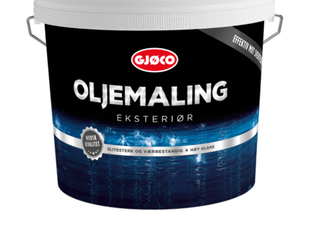 Gjøco Oljemaling Basa Hvítt 9 ltr