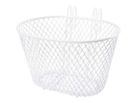 Cykelkurv til front 12-20" hvid