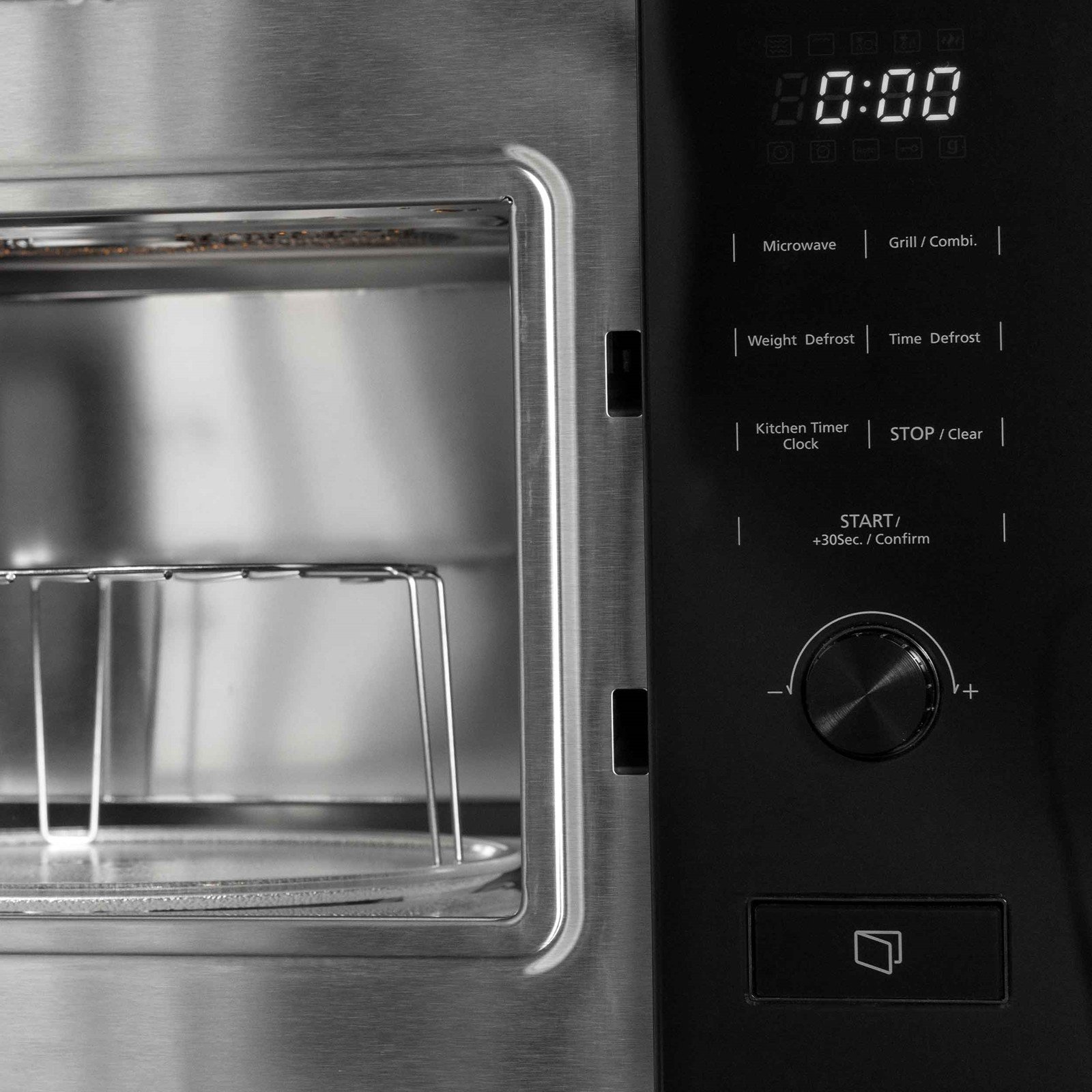 Mikroovn med grill - Sort - 59,4 cm - 20 ltr - Image 2