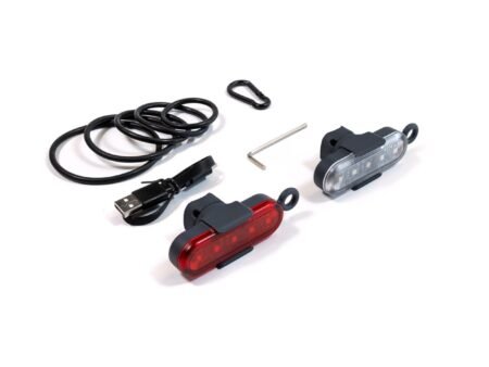 I-Flash Cinq lygtesæt USB Genopladelig