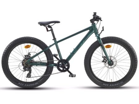 Fatbike MTB alu 24" 7-speed grøn