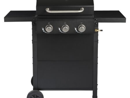 Gasgrill med 3 brændere