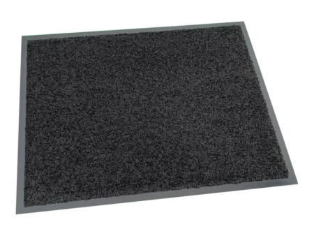 Måtte polyprop. sort 80x120 cm